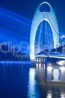 Bridge Night scene with spot light