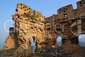 Dilapidated China Great Wall