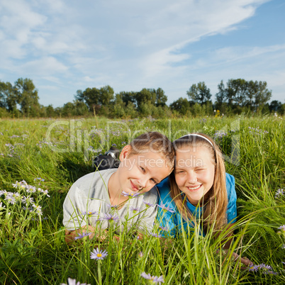 Friends, girl and boy