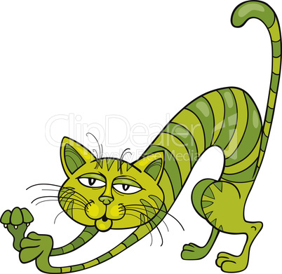 Green Cat