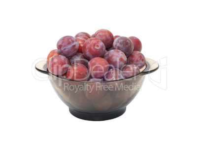 Crop of plums.