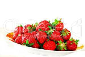 Appetizing strawberries