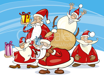 santa clauses group