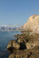 Medieval walled town of Monemvasia, Greece