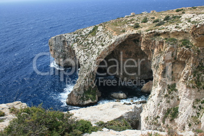 Blaue Grotte - Malta