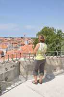 Blick vom Kapetanova-Turm auf Zadar