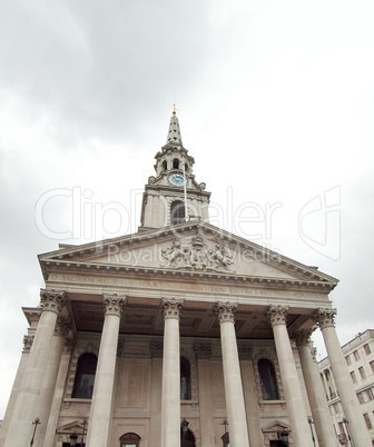 St Martin church, London