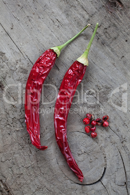 getrocknete Peperoni / dried red pepper