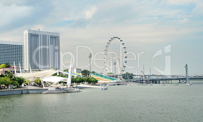 Embankment of Singapore