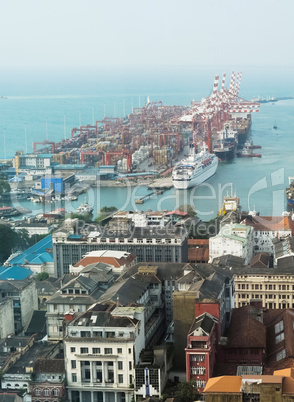 Colombo harbor