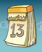 Thirteenth on calendar