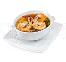Soup from seafood