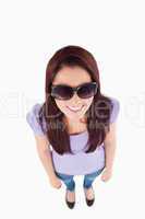 Cute Woman with sunglasses