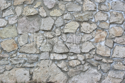 high detailed fragment stone wall