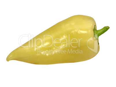 Green sweet pepper.