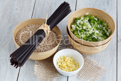 Frische asiatische Zutaten - Fresh Asian Ingredients