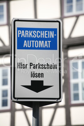 Parkschein-Automat