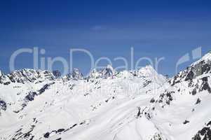 Snowy mountains