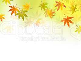 Autumn background, fall leaf - Herbst Hintergrund, Herbstblätter