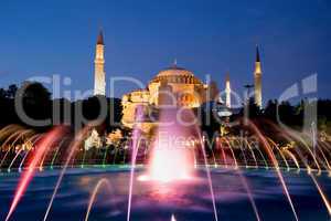 Hagia Sophia at Night