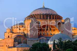 Hagia Sophia at Dusk