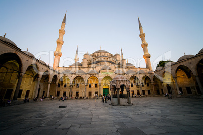 Blue Mosque at Dusk