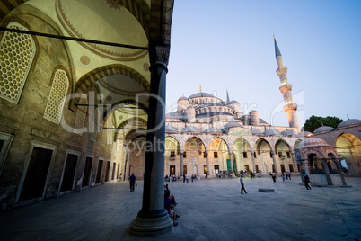 Blue Mosque at Dusk