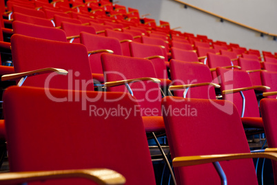 Red chairs