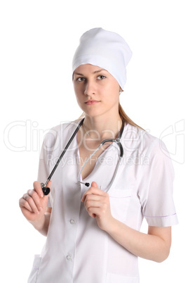 Young Doctor With Stethoscope