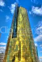 Gold tower.