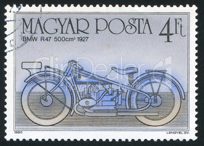 poststamp motorbike