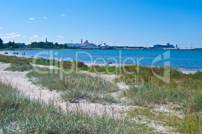 Beach of Tallinn