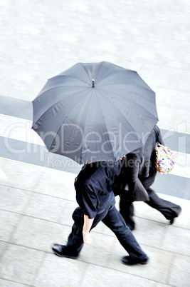 Spaziergang im Regen