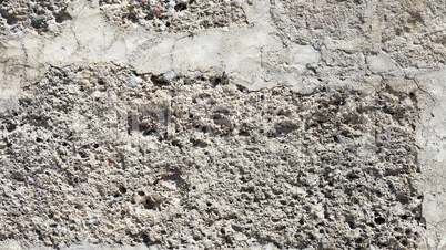 Background from high detailed fragment stone wall