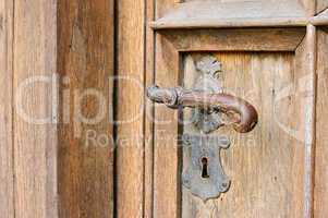 Türklinke antik - door handle antique 01