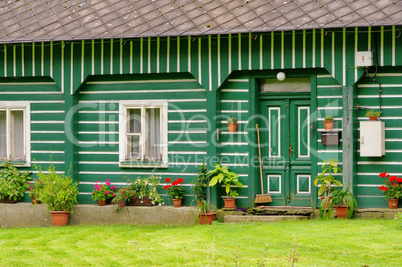 Umgebindehaus - half-timbered house 05