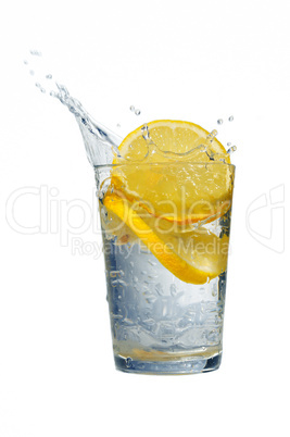 Lemon and water