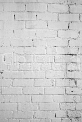 White brick wall