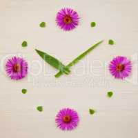 flower clock