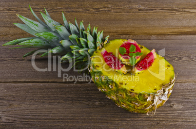pineapple and fig