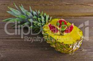 pineapple and fig