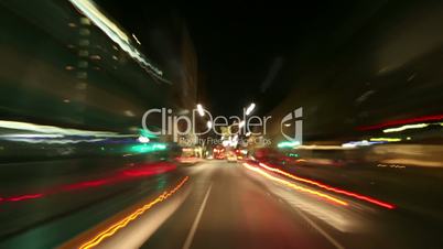 johannesburg - Time Lapse - driving shot