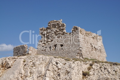 Festung auf Pag, Kroatien