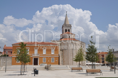 Römisches Forum und Donatuskirche in Zadar