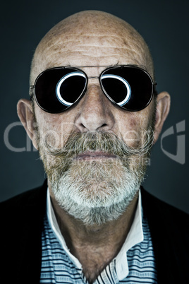 old man sunglasses