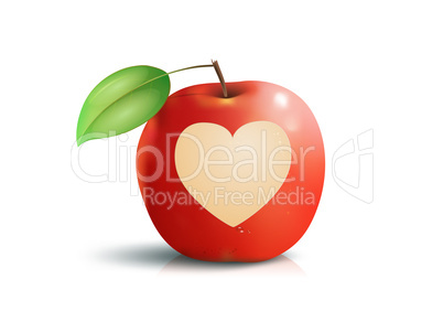 apple heart