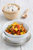 Indisches Gemüsegericht - Indian Vegetarian Dish