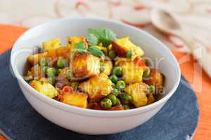 Indisches Gemüsegericht - Indian Vegetarian Dish