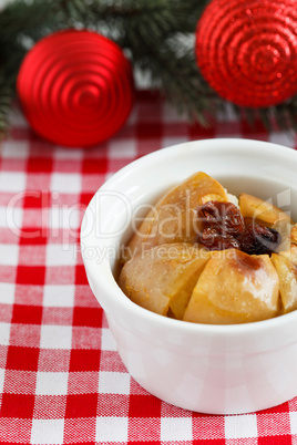 Weihnachtlicher Bratapfel - Christmas Baked Apple