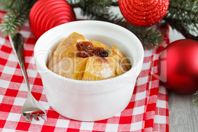 Weihnachtlicher Bratapfel - Christmas Baked Apple